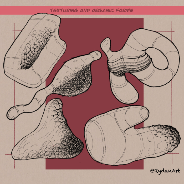 Texturing and Organic Forms